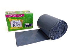 30 Count Litter Box Liners Super Thick, Durable, Easy Clean Up Jumbo Scented,…