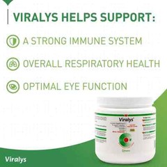 Vetoquinol Viralys L-Lysine Supplement for Cats, 3.5Oz/100G (Exp: 09/2025) NEW