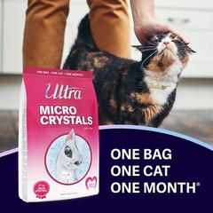 Ultra Micro Crystals Cat Litter – 99.9% Dust Free, Soft on Paws, Fragrance Fr…