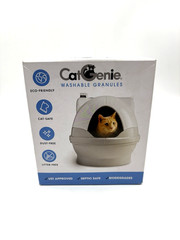 Cat Genie Washable Granules 3.5 lbs + Sanisolution 120 Fresh Scent Odor Washer