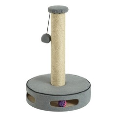 Two by Two Gainesville – Gray Scratching Post Cat Furniture – 19.7 in. Tall