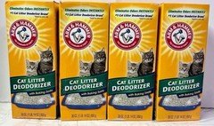 4 packs – Arm & Hammer Cat Litter Deodorizer Odor Eliminator 30 oz each