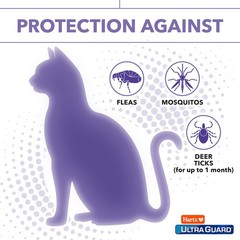 Hartz UltraGuard Topical Flea & Tick Cats and Kittens 5 lbs over, Cat