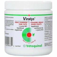 Viralys (L-Lysine) Powder 100 grams by Vetoquinol