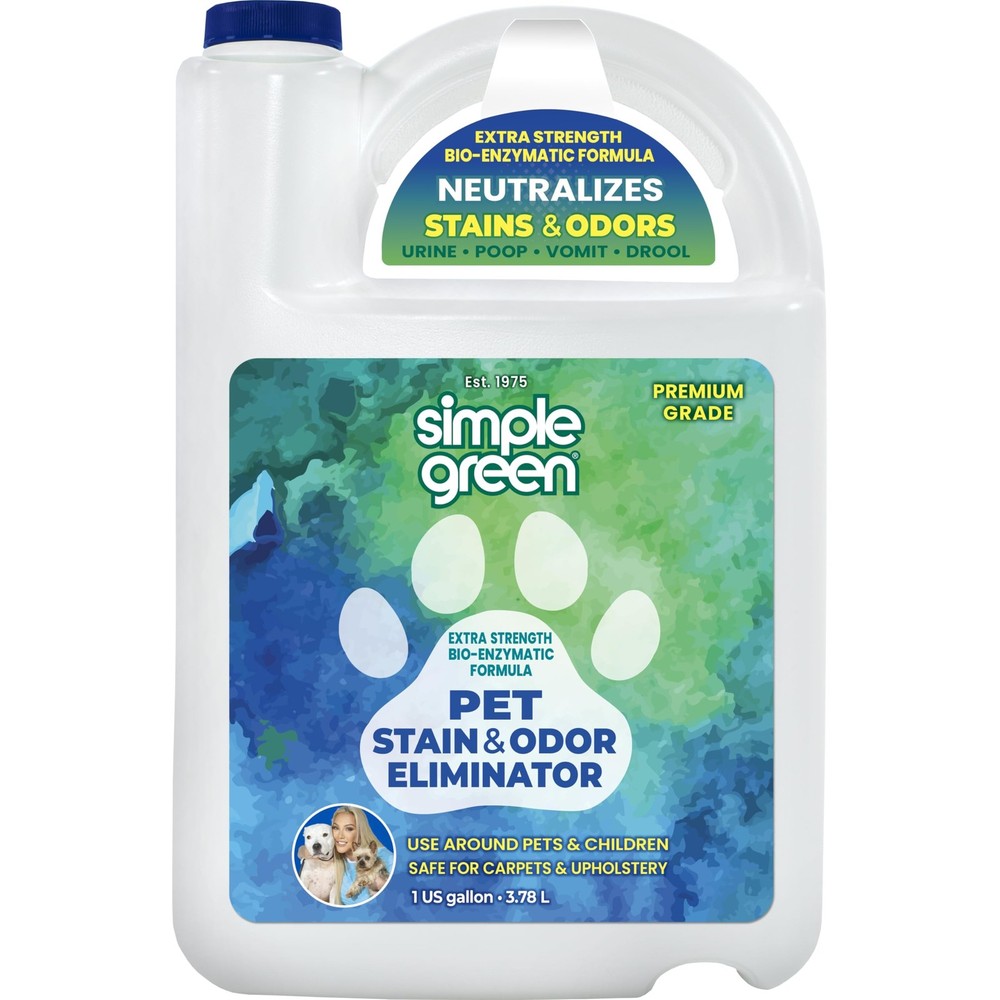 Simple Green Pet Stain and Odor Eliminator 1 Gal 128 Fl Oz (Pack of 1)