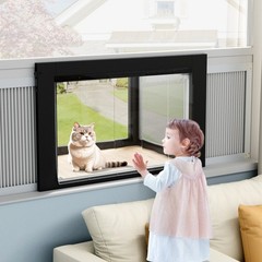 Cat Window Box, Catio Outdoor Cat Enclosure with Bug Proof Wire Mesh
