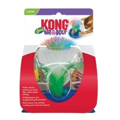 KONG CAT Toys Catnip Bat-A-Bout Glow Aquarium Catnip Cat Toys,batteries included