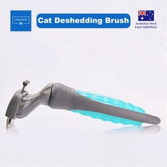 Pet Hair Remover Brush Stainless Steel Comb for Dog Cat Grooming with Ergonomic