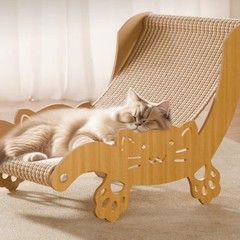 Cat Scratcher Lounger Ergonomic Design Pet Supplies Abrade Resistant for