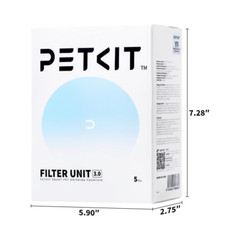 PETKIT Pet Water Fountain Filter Units 3.0 for Cat Dog Water Fountains