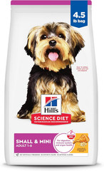 Hill’S Science Diet Adult 1-6 Small & Mini Dry Dog Food, Chicken & Brown Rice, 4