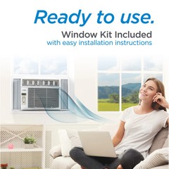 Commercial Cool Window Air Conditioner 14,300 BTU, AC Window Unit Cools Up to 70