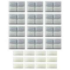 Water Filter & Pre-Filter Compatible With FURRYBABY® 2L, Pack of 12