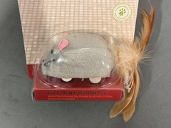 (QTY 4) Petlinks Bumper Mouse Electronic Motion Cat Toys, Batteries Included