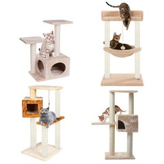 PETUOL 4 PCS M8 Cat Scratching Post Replacement, 15.7 x 3.1 40cm, M8+White01