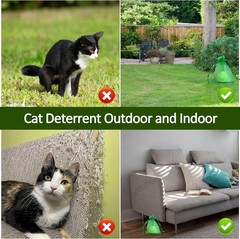24 Pack Cat Deterrent Outdoor Indoor, Keep Cats Away Yard Garden Furniture, S…
