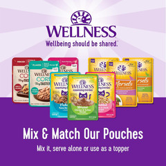 Wellness CORE Tiny Tasters Minced Kitten Wet Cat Food, Natural, Protein Rich, Gr