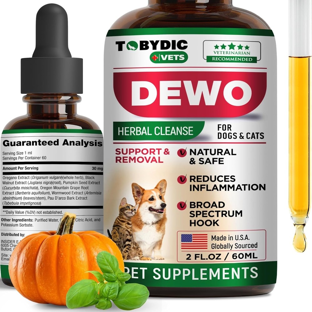 Cats & Dogs Liquid Herbal Medicine & Natural Broad Spectrum Treatment for…