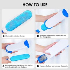 Lint Brush and Pet Hair Remover for Laundry, Clothes, Couches, Car Seats,