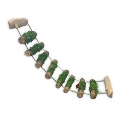 Jumping Spider Rope Bridge,A Solid Wood Climbing Suspension color
