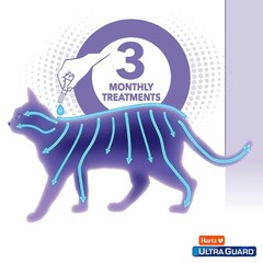 Hartz UltraGuard Topical Flea & Tick Cats and Kittens 5 lbs over, Cat