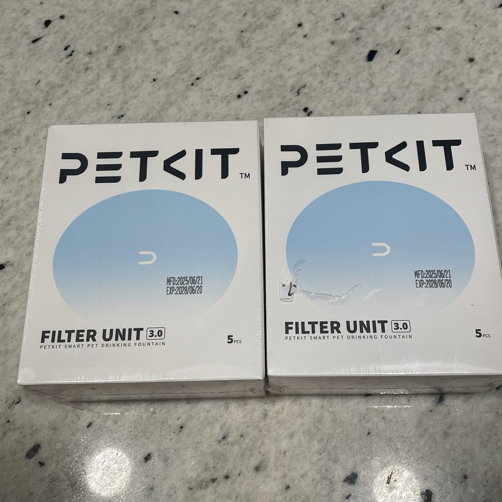 PETKIT Filter Unit 3.0 P4161 Water Fountain Replacement Filters 10pc Exp 06/2028