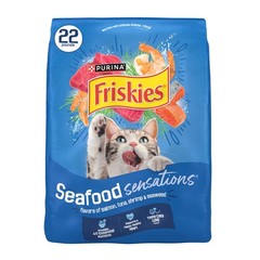 Purina Dry Cat Food Seafood Sensations With Salmon Tuna and Shrimp Flavors 22 lb