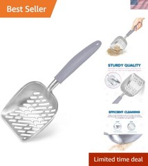 Extra Large Cat Litter Scooper – Ergonomic, Lightweight, and No-Scatter Design