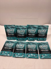 8 X COD & TROUT FOOD TOPPER BOAT TO BOWL WET CAT DOG FOOD (B39