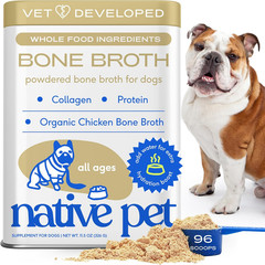 Native Pet Bone Broth for Dogs and Cats – Chicken Bone Broth Powder Dog Food Top