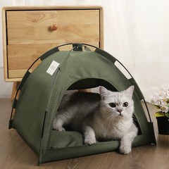 Pet Tent Bed Cats Dogs House Warm Cushion Sofa Basket Puppy Kennel Cat Cave Nest