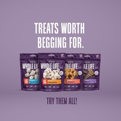 Whole Life Dog Just One Chicken Freeze Dried Dog Treats – Human Grade High