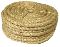 1/4 3/8 1/2 1 Dia Sisal Rope Cat Scratching Post Claw Control Toy Craft Pet Cord