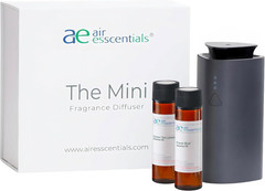 ‘The Mini’ Gift Set, Mini Essential Oil Diffuser with Green Tea Lemongrass & Fre