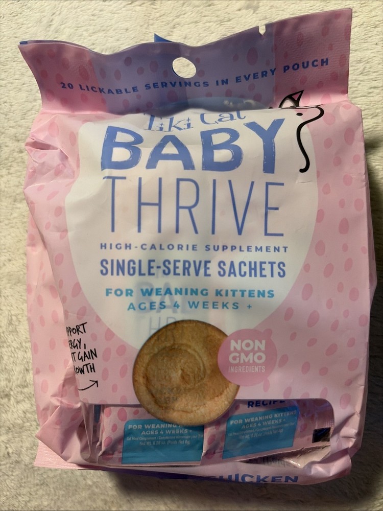 Tiki Cat Baby Thrive Stix 20 Count Exp. 12/2026