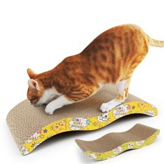 Cat Scratcher Cardboard Scratch Board Corrugated Pad Claw Sharpening Toy Bed Sof