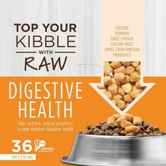 Raw Boost Freeze Dried Cat Food Toppers – Grain Free, Digestive Health 5.5 oz