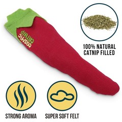 Cosmic OurPets 100-Percent North American Catnip Filled 1-Pack, Hot Stuff