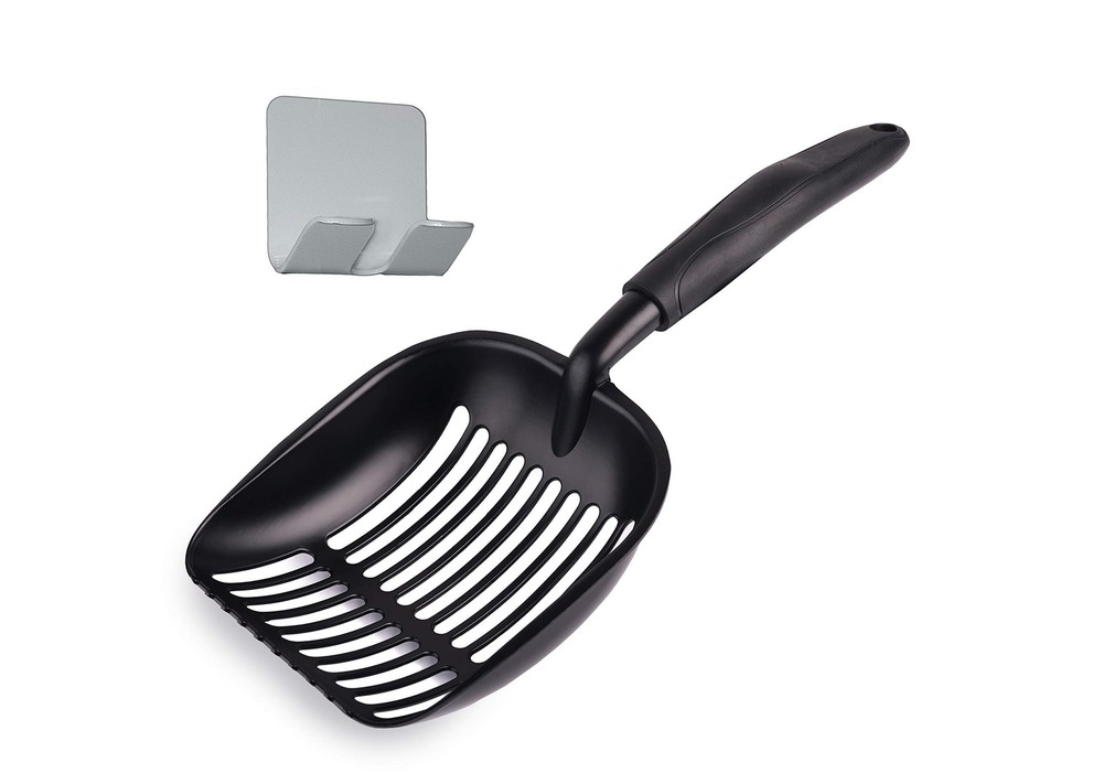 Pets First Cat Litter Scooper – Ergonomic & Easy Grip Design Deep Cleaning wi…