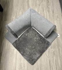 3-in-1 Cat Tunnel Playground, Bed, Comfortable & Cozy. Gray. Discount Shipping