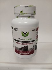 VetriScience Laboratories Renal Essentials for Cats (Kideny Support)60ct BB07/27