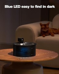 Battery Operated Cat Water Fountain – 45-Day Rechargeable Hygienic Pet Hydration