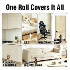 Cat Scratch Tape for Furniture – 197″x17.7″ Extra Large Roll, 0.15mm Thick An…