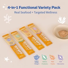 MYVFF My Daily Puree Sticks for Cats & Dogs, 4 Healthy 1.5 Ounce (Pack of 1)
