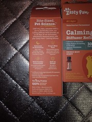 Zesty Paws Calming Diffuser Refill Orchid Mist 30 Days Exp 07/2028 Lot Of 2