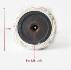 2-Pack 17.7″ L Ø 2.75″ Cat Tree Replacement Post with M8 Bolt Cat Tower Relac…