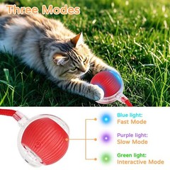 Automatic Rolling Ball Smart Cat Dog Toy Electric Pet Self-moving Kitten Lot
