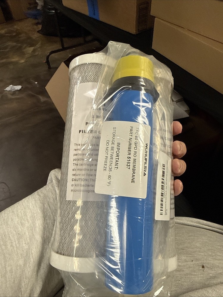 Replacement Pre and Post Filter Set with Membrane 50GPD Part Number 51637
