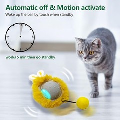 Automatic Cat Toys Interactive Pet Toys for Indoor Cats,USB Cat Interactive Toys