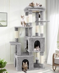 Globlazer Cat Tower for Indoor Cats, Heavy Duty Cat Trees for Large Cats Adul…